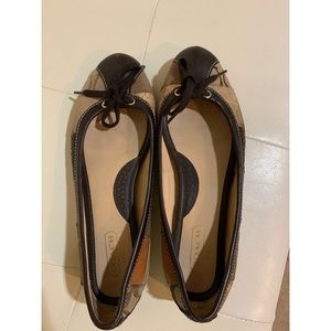 Coach ballet flats